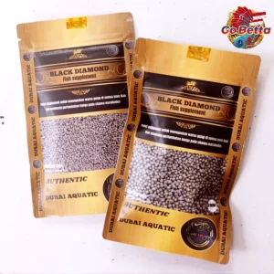 🇸🇬 BLACK DIAMOND FISH PELLET FISH FOOD (20 g) EMPHASIZES THE BAR OF INCREASING INTEREST ON MARU