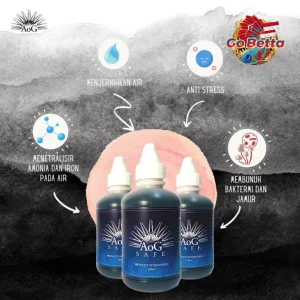 [SG Seller] AOG (ART OF GROOMING) FISH MEDICATION FISH MEDICINE AOG BLUE AOG SAFE PET SHOP BETTA SHOP BETTA ONLINE STORE