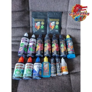 🇸🇬 POPULAR AQUA KING THAILAND | DROPSY | HERB | COLORFULPLUS | BOOSTER MAX | COLORFUL POWDER | BETTA VITTA | CHLORO