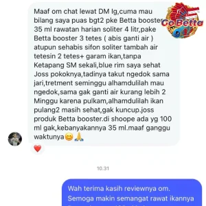 🇸🇬 Betta Fish Multivitamin & Booster 100 ml – Essential Supplement for Contest Betta, Channa & Ornamental Fish Health Ca