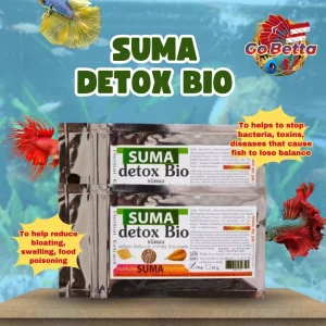 🇸🇬 SUMA DETOX BIO SWIM BLADDER OR DROPSY TREATMENT FOR BETTA FISH  | FRESH STOCKS DIRECTLY FROM MANUFACTURER