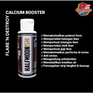 [SG Seller] HALFMOONISM Calcium Booster Betta Calcium Betta Fish Contest Treatment and Dopping Medicine 100ml Original