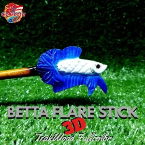 SG Seller Betta Flare Stick 3D Train Betta Mentality Betta Fish Flare Stik Mental Cupang 3D Melatih Mental Ikan Cupang