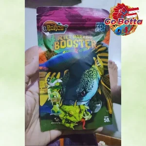 SG Ready Predator Fish Food Pelet Marking Frog Katak with Red Worms 50g | Dorpol Channa Auranti Nutrition Booster Feed