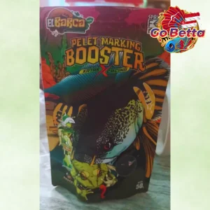 SG Ready Predator Fish Food Pelet Marking Frog Katak with Red Worms 50g | Dorpol Channa Auranti Nutrition Booster Feed
