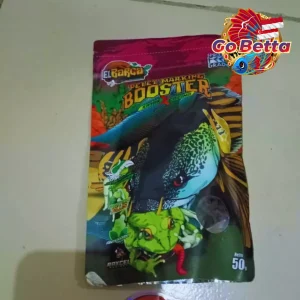 SG Ready Predator Fish Food Pelet Marking Frog Katak with Red Worms 50g | Dorpol Channa Auranti Nutrition Booster Feed