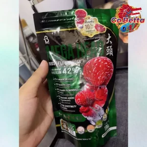 Flowerhorn Fish Food 100gr Mega Head Booster Pellet for Louhan Growth Color Enhancer Fast Head Development