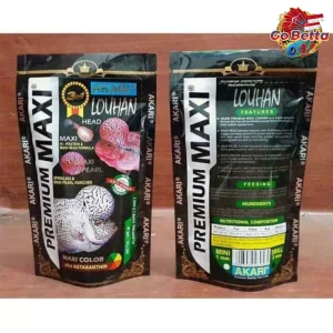 [SG Seller] Akari Premium Maxi Louhan 100Gram 100Gr Lohan Louhan Fish Food (2 mm) Lou含有鱼食 Louhan Store Louhan Shop