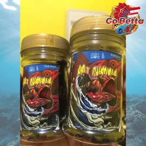Bali Channa ACS4 Premium Fish Pellets 40g | For Channa Maru & Snakehead Fish | Accelerates Growth, Color & Flowering