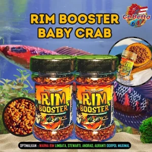 🇸🇬 BABY CRAB RIM RED BOOSTER – Optimize Color for Channa Limbata Andrao Stewarti Dorpol Auranti Shrimp Pellet Food