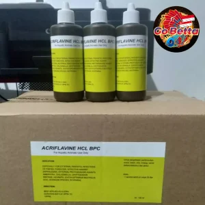 [SG Seller] Acriflavine HCL BPC 100ml Fish Medicine Obat Jamur Ikan HCL Vitamin Ikan Obat Penyembuh Segala Jenis Ikan