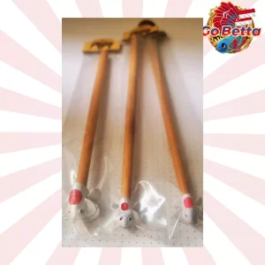 🐟 JAPAN RED WHITE LIMITED EDITION BETTA FLARE STICK 🐟 Premium Training Tool for Betta Enthusiasts Boost Fish Health Fins
