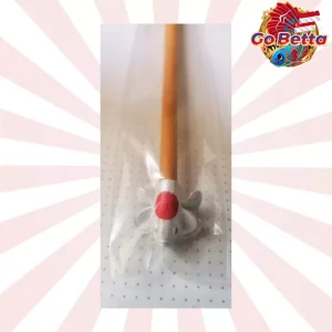 🐟 JAPAN RED WHITE LIMITED EDITION BETTA FLARE STICK 🐟 Premium Training Tool for Betta Enthusiasts Boost Fish Health Fins