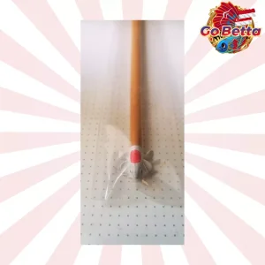 🐟 JAPAN RED WHITE LIMITED EDITION BETTA FLARE STICK 🐟 Premium Training Tool for Betta Enthusiasts Boost Fish Health Fins