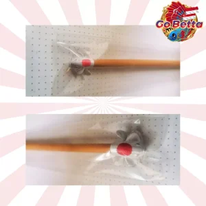 🐟 JAPAN RED WHITE LIMITED EDITION BETTA FLARE STICK 🐟 Premium Training Tool for Betta Enthusiasts Boost Fish Health Fins