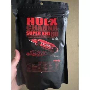 🇸🇬 HULX Channa Super Red – Enhance Stunning Red Coloration | Premium Feed for Channa Fish | 250g & 500g Options