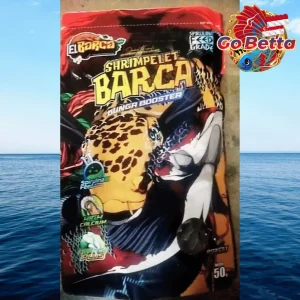 🇸🇬 Fish Food Organic Shrimp Pellet 50g for Channa Maru  Color Boost  Flower Pattern Growth  Natural Nutrition