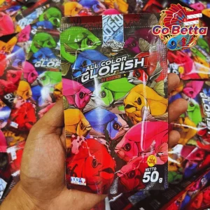 Glofish Fish Food Pellets All Colors Floating | Spirulina & Astaxanthin for Vibrant Color Enhancement | High Protein