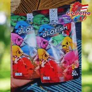 Glofish Fish Food Pellets All Colors Floating | Spirulina & Astaxanthin for Vibrant Color Enhancement | High Protein