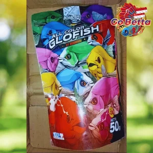 Glofish Fish Food Pellets All Colors Floating | Spirulina & Astaxanthin for Vibrant Color Enhancement | High Protein