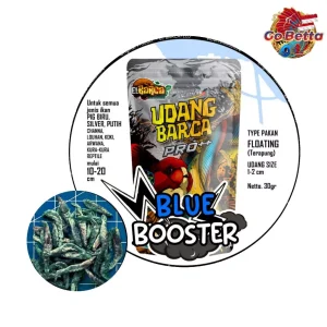 🇸🇬 BARCA PRO++ SHRIMP UDANG BARCA PRO++ Udang RED BLUE BOOSTER Pakan Pelet Optimalkan Warna Ikan 10-20cm Channa Predator
