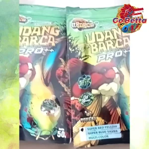 High Protein Dried Shrimp Pro++ Red Yellow Booster for Baby Fish 5-20CM | El Barca Growth Feed for Betta, Guppy, Goldfis