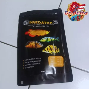 Fish Food Predator BASIC FEED High Protein 60% | Growth Support, Color Boost & Immunity Formula for Arowana Oscar Channa