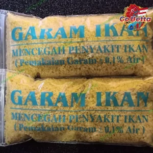 SG Seller PREMIUM YELLOW SALT GARAM IKAN KUNING 500 GR QUARANTINE FISH SALT QUARANTINE FISH MEDICINE MEDICATED SALT