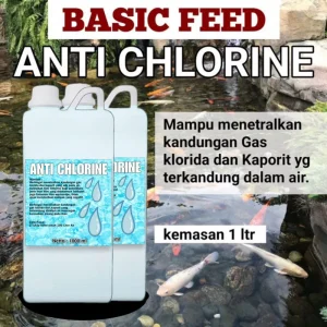Anti Chlorine 1 Liter – Chlorine Remover for Aquarium & Pond Water, Neutralizes Chlorine & Toxins, Safe for Fish & Plant