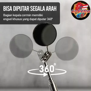 SG Seller Betta Mirror Stick Betta Fish Stick – Stainless Steel Cermin Cupang Mental Stik Ikan Cupang – Stainless Steel