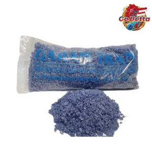 SG Seller PREMIUM FISH BLUE SALT SPECIALTY FOR BETTA FISH 500 GR AQUARIUM SALT BETTA SHOP BETTA STORE BETTA SINGAPORE