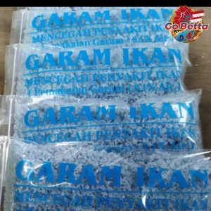 SG Seller PREMIUM FISH BLUE SALT SPECIALTY FOR BETTA FISH 500 GR AQUARIUM SALT BETTA SHOP BETTA STORE BETTA SINGAPORE