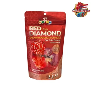 🇸🇬 Okiko Red Diamond Color Booster – Enhance Vibrant Colors for Bettas & Ornamental Fish | Natural Growth Formula 100g 🐟