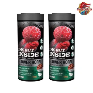 Insect Inside Flowerhorn Fish Food – Enhance Growth & Vibrant Colors | Probiotic Enriched Pellets for Health | 100g Pack