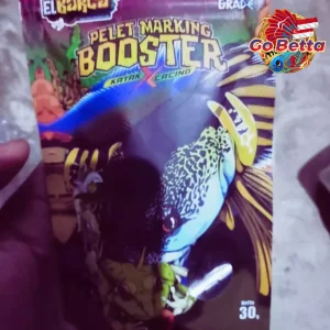 PELET MARKING Frog X Red Worm – Premium Floating Pellet for Channa Auranti & Predator Fish  High-Nutrient Feed 30g