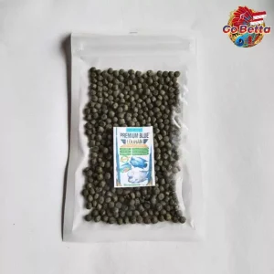 [SG Seller] Akari Premium Blue Louhan Pro 1mm Spirulina Pellets Fish Food Feed Channa Louhan Predator Fish