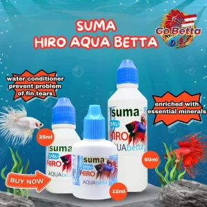 🇸🇬 SUMA HIRO AQUA BETTA WATER CONDITIONER BEST FOR BETTA FISH | FRESH STOCKS DIRECTLY FROM MANUFACTURER