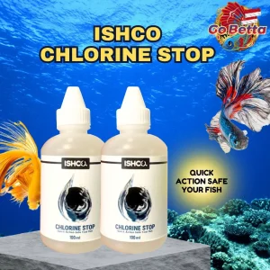 🇸🇬 ISHCO CHLORINE STOP ANTI-CHLORINE NEUTRALIZER OF WELL WATER ANTI KLORIN PENETRAL AIR SUMUR KAPORIT AQUARIUM IKAN