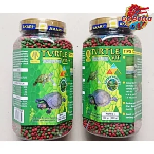 🇸🇬 PREMIUM AKARI FLOATING TURTLE PELLET RED-EARED SLIDER TURTLES RED-EARED TERRAPIN TURTOISE PELLETS 300G PELLETS 2 MM