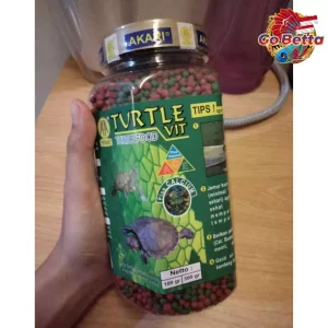 🇸🇬 PREMIUM AKARI FLOATING TURTLE PELLET RED-EARED SLIDER TURTLES RED-EARED TERRAPIN TURTOISE PELLETS 300G PELLETS 2 MM