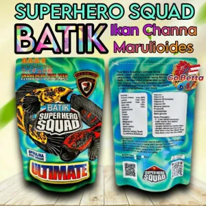 [SG Seller] CHANNA MARU FISH PELLETS BATIK SUPERHERO SQUAD ULTIMATE CHANNA SHOP CHANNA STORE FISH SHOP CHANNA OUTLET