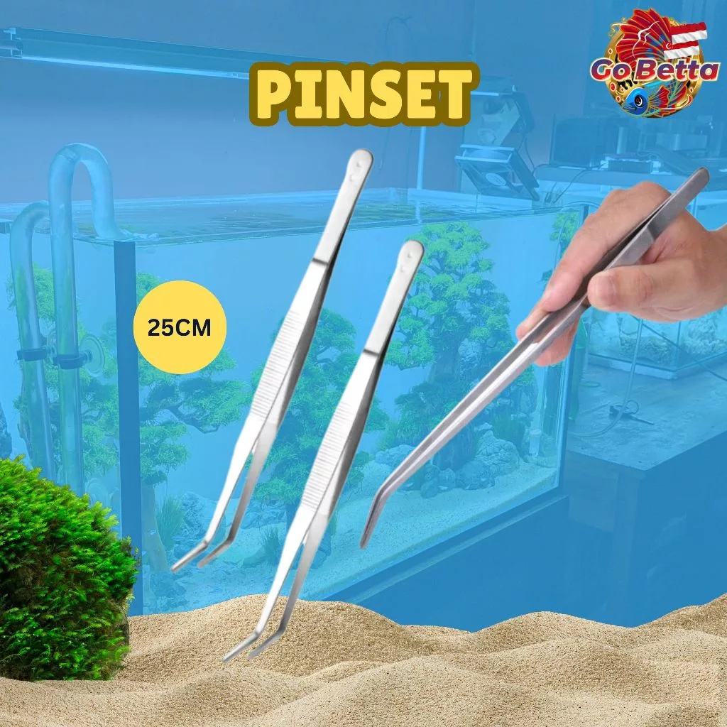 🇸🇬 25cm Aquarium Tweezers – Perfect for Aquascaping, Fish Feeding, Planting & Maintenance Tools | Durable & Precise