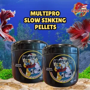 MultiPro Protein Micro Floating Pellets High Protein Fish Food, Growth Booster, Premium Floating Pellets for Betta Guppy