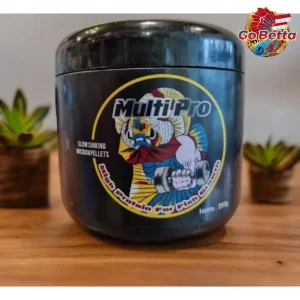 MultiPro Protein Micro Floating Pellets High Protein Fish Food, Growth Booster, Premium Floating Pellets for Betta Guppy
