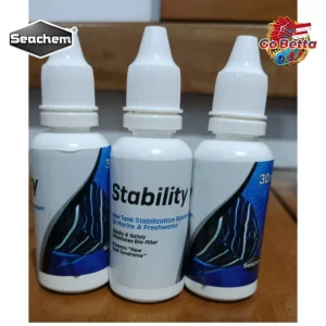 SG Seller SEACHEM STABILITY 30ML BOTTLE (REPACKAGED)100%ORIGINAL NEW TANK STABILIZATION SYSTEM FOR MARINE AND FRESHWATER