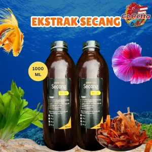 🇸🇬 Ekstrak Kayu Secang 1 Liter – Natural Extract for Betta Fish Health & Color Enhancement | Supports Fin & Skin Care