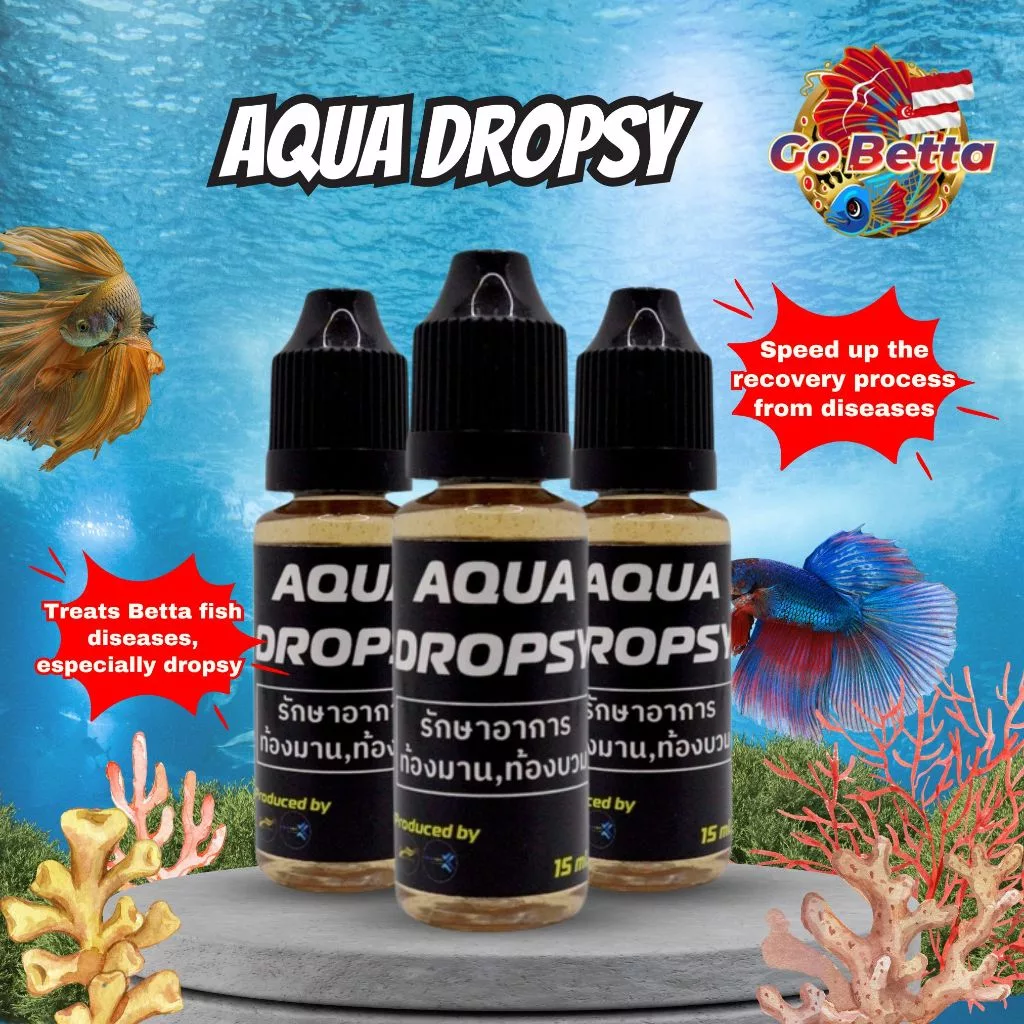 🇸🇬 AQUA DROPSY BY AQUAKING THAILAND OBAT SISIK NANAS 15 ML | FRESH STOCKS DIRECTLY FROM MANUFACTURER PET SHOP