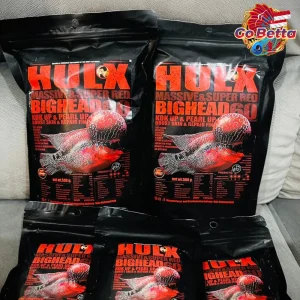 🇸🇬 HULX Bighead Premium Flowerhorn Feed – Boost Growth & Stunning Fish Heads, Enhance Color & Health