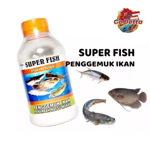 SG Seller SUPER FISH VITAMIN MINERAL FISH FATTENING SUPPLEMENT APPETITE ENHANCEMENT OVERCOME SKINNY FISH PENGGEMUK IKAN