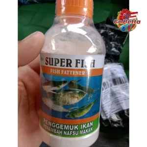 SG Seller SUPER FISH VITAMIN MINERAL FISH FATTENING SUPPLEMENT APPETITE ENHANCEMENT OVERCOME SKINNY FISH PENGGEMUK IKAN